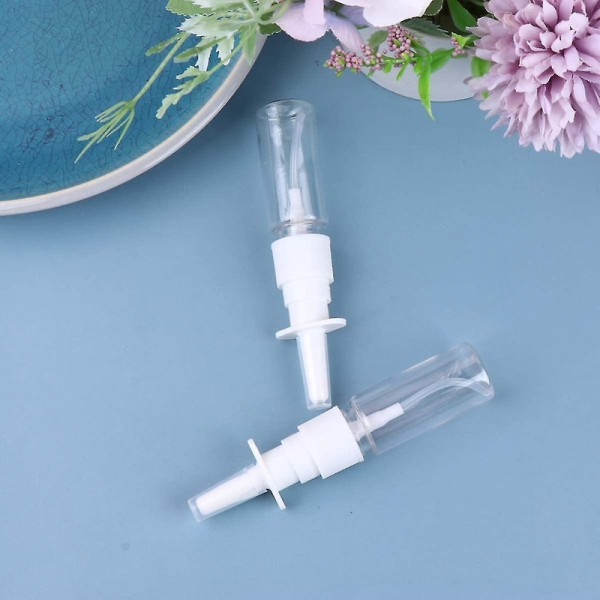 5 ml nässprayflaska näspumpspray påfyllningsbar reseformat (5 ml, 20 st) (a-1b) DB 20ML