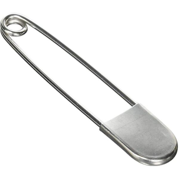 10-pak Ekstra store sikkerhetsnåler Super Heavy Duty Jumbo 5\" [db]