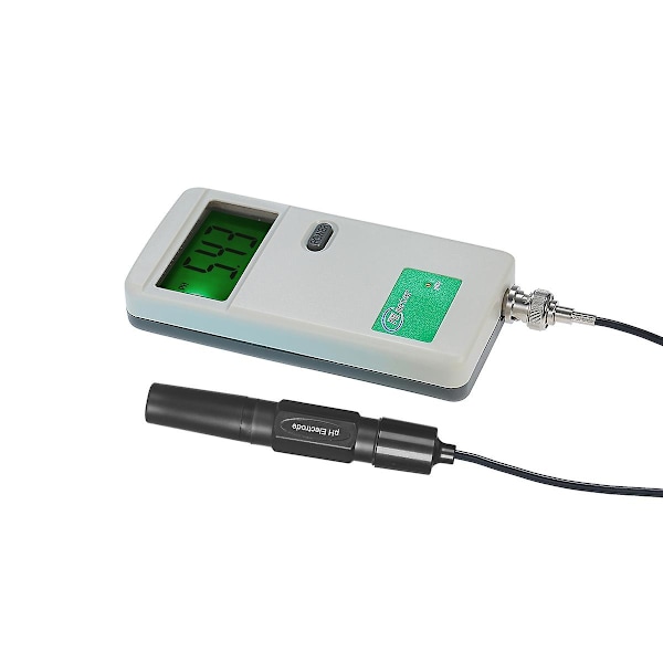 pH-Meter Høj Præcision Bærbar pH-Tester Baggrundsbelyst Display Vandkvalitetstester til Laboratorium Dri [DB]
