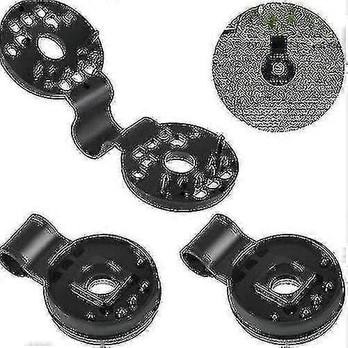 40 stk. Solsejlsklud plastclips net rundt solsejl netclips sort clips Xxf[DB]