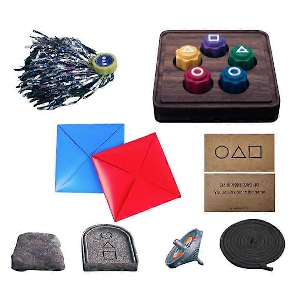 Squid Game 2 Korealainen kansanpeli setti [DB]