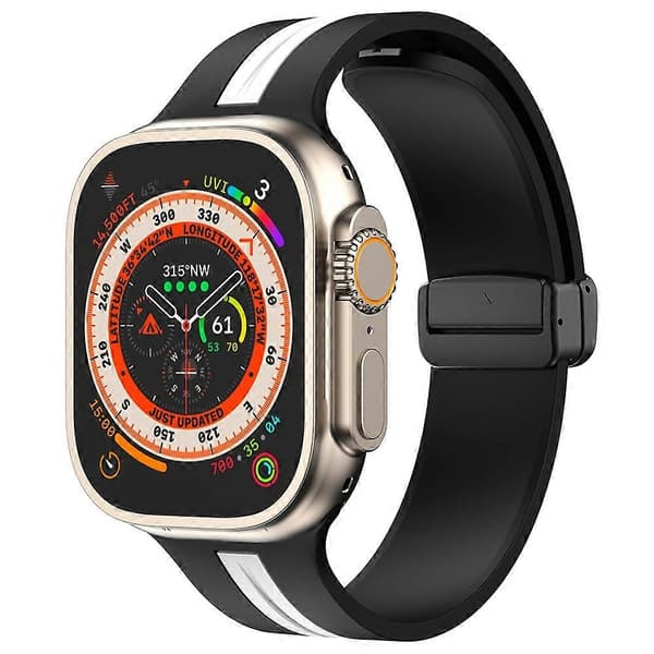 Apple Watch Series 10 46mm kellon ranneke [DB] Multicolor Black+White