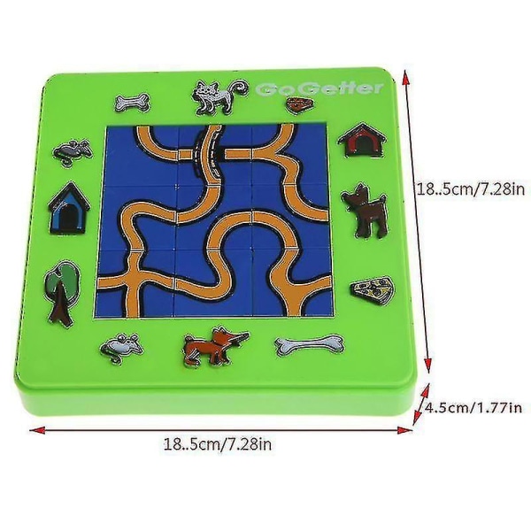 Hmwy-go Getter Cat And Mouse Toy Board Cartoon Puzzle Maze Intelligence Game Gift|strategy Games [DB]