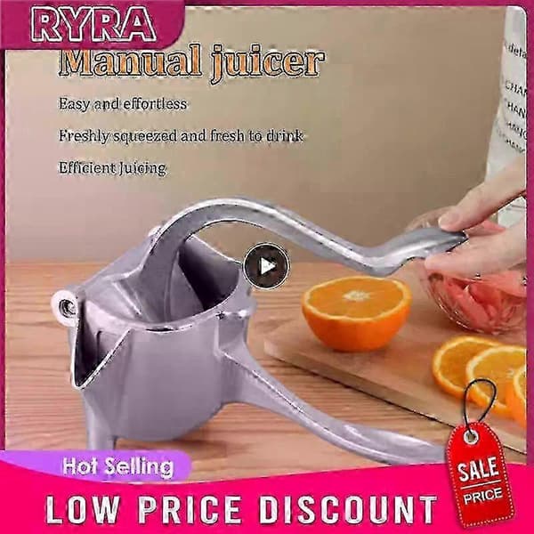 Manuel Juice Squeezer Aluminium Legering Håndpresse Juicer _li [DB]