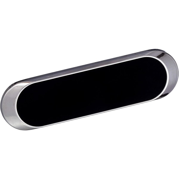 Magnetisk smartphonehållare - roterbar för bilens instrumentbräda, universal väggmagnet för mobiltelefon (silver)