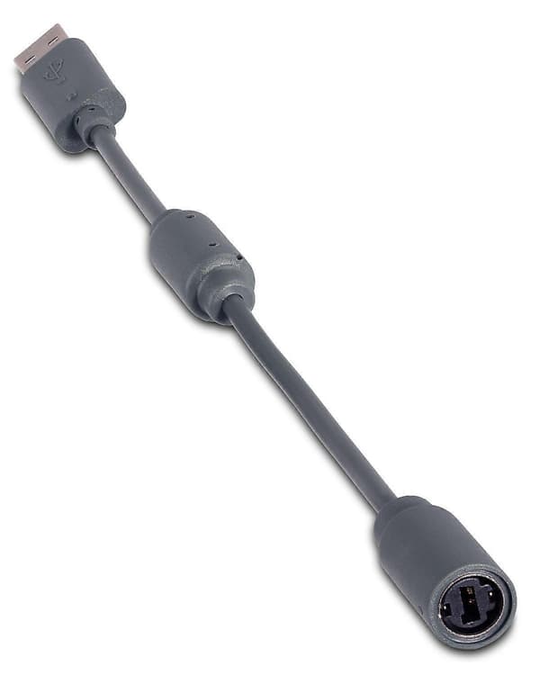 Fosmon Erstatningsdongle til Microsoft Xbox 360 Kablede Controllere [DB]