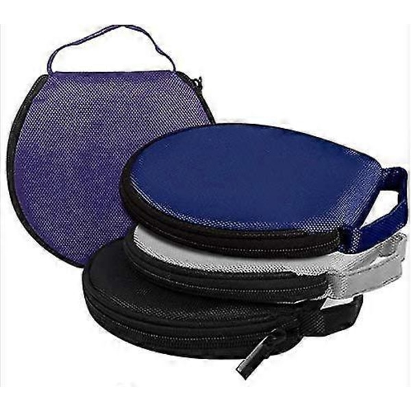 Cd Etui Dvd Opbevaring Cd Wallet Mappe 20 Kapacitet [DB] Blue