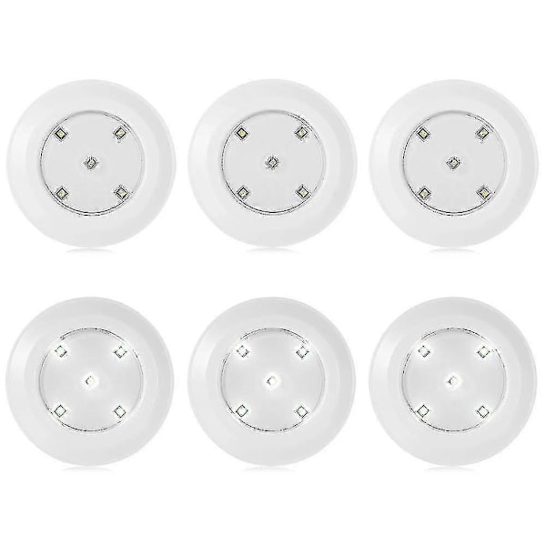 Led Trådløs Skablampe Med Fjernbetjening db Warm white 1 remote control 2 lamp