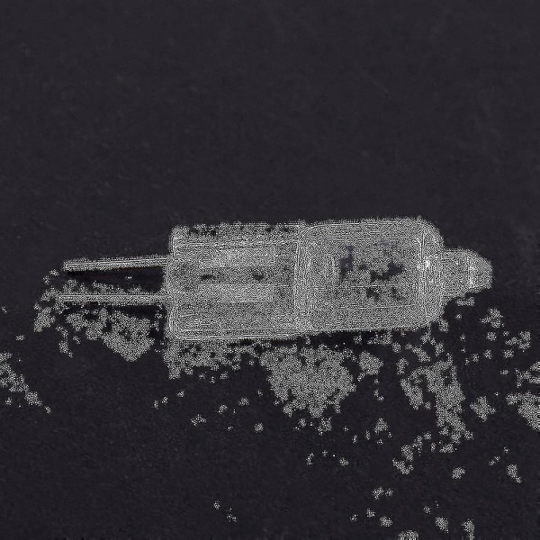 12v 20w 2 Pin G4 Base Halogenpære 4 stk. Varm Hvit Db
