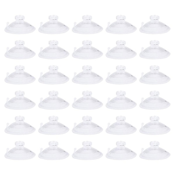 30 stk. kraftige sugekopper i glas, små sugekopper i glas, sugekopper til glasborde, sugekopper til balloner, mini {DB} 30pcs