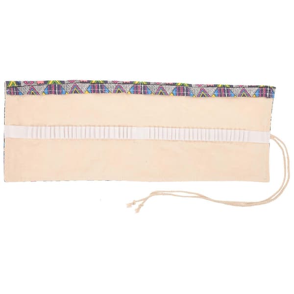 Blyant Wrap Roll Up Etui til Opbevaring 3 Stk 48 Slots Vaskbar Multi Farve Organizer[DB]