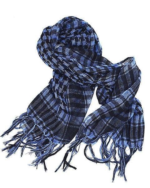 Palestinasjal grå og sort [DB] Blue