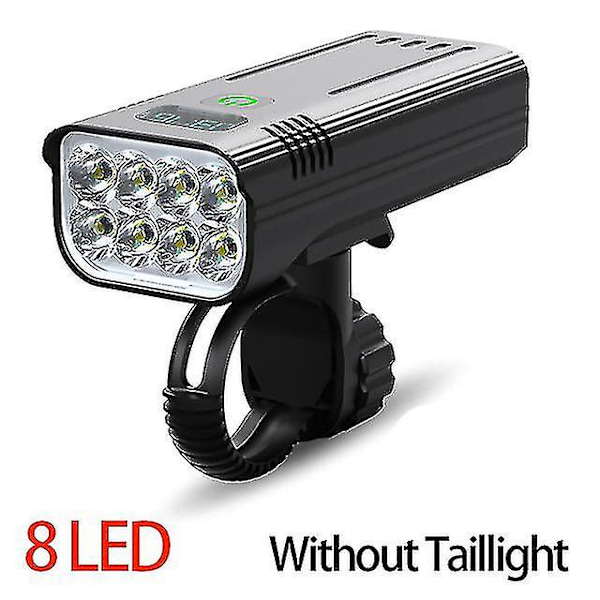 30 000 Lumen Sykkellys 10 000 mAh USB Oppladbar Batteri LED Sykkel Lys Hodelykt Mtb Vanntett Lommelykt Frontlampe NY [DB]