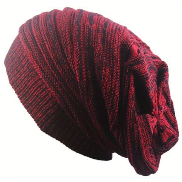 1 stk. Unisex Oversized Beanie Hue til Mænd og Kvinder, Perfekt til Vinter og Ski. [DB] Coffee