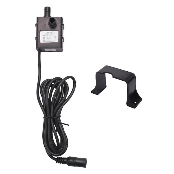 12 Volt Liten Mini Nedsänkbar Vattenpump För Diy Kylare Pc Cpu Vattenkylning Fontän Vattenfall 6