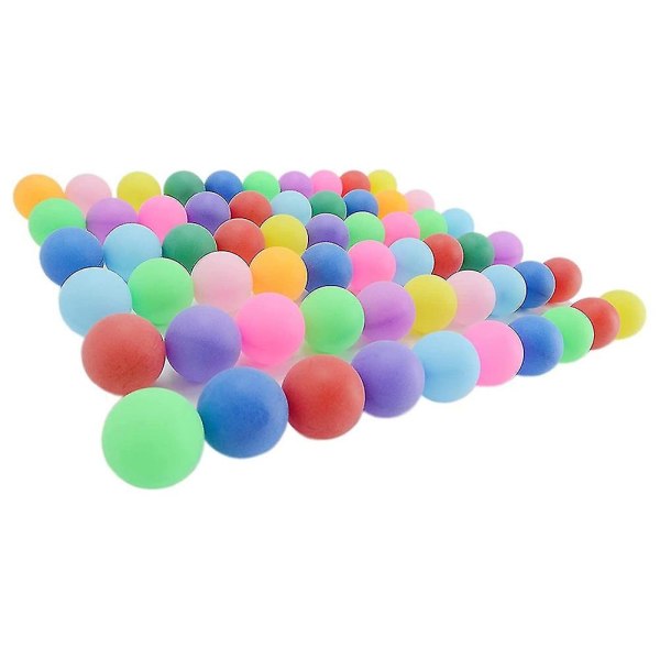 150 stk 40mm pingpongballer,avansert bordtennisball,pingpongballer bordballer,flerfarget