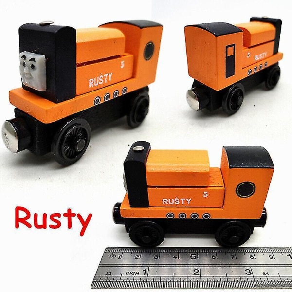 Thomas ja ystävät junatankkimoottori puinen rautatiemagneetti Kerää lahjaksi leluja Osta 1 Hanki 1 ilmainen Db Rusty