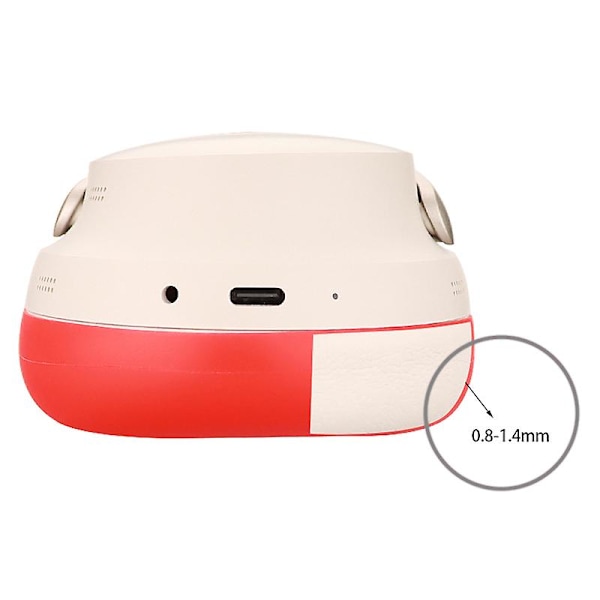 1 Par For Bose QuietComfort Ultra Erstatningshodetelefonøreputer Myke Silikonøreputer Puter {db} Beige