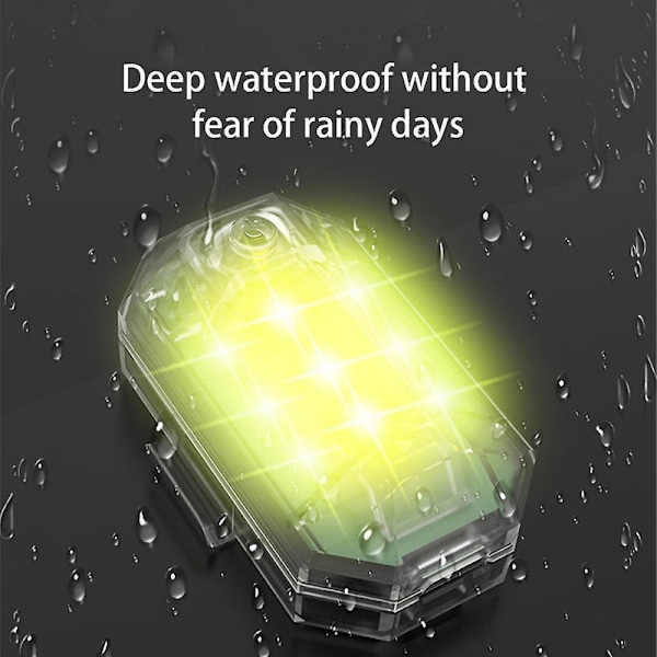 Pursuit Underglow X Pvrsvit Bil Lygter Trådløse Led Strobe Lys Usa Lager 2024 [DB] Vibration  single light cann