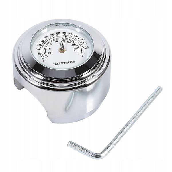 6cm Vanntett Termometer For Motorsykkelstyre [DB]