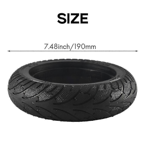 8 tuuman skootterin rengas 200x50 umpikumirengas, yhteensopiva Speedway Ruima Mini 4 Pro [DB]