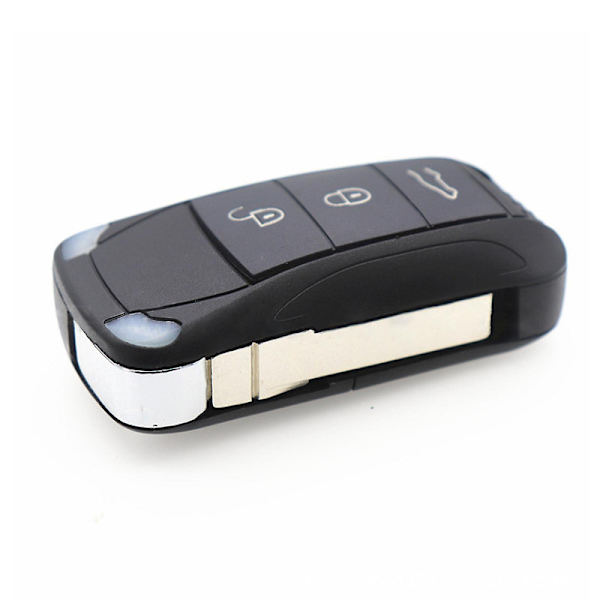 Reservedel Nøkkelskall for Porsche Cayenne Fjernkontrollnøkkel 3-knapper {DB}