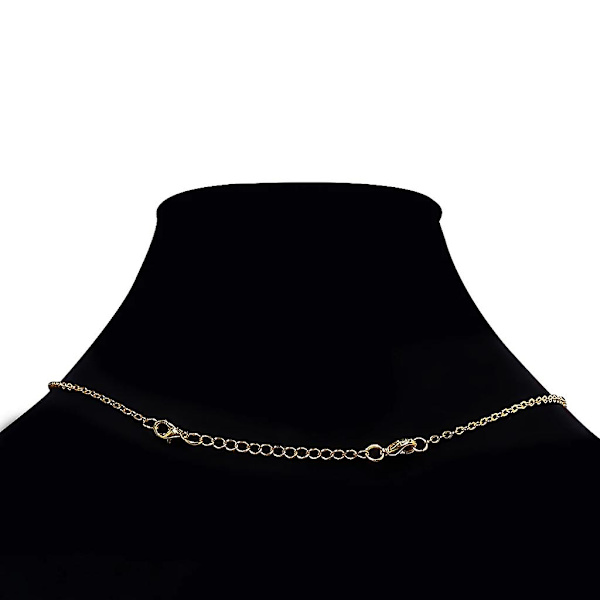 10x Guld Silver Halsband Armband Förlängningskedja Anklet Kedja Förlängare Stark [DB]