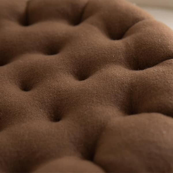 Chokolade Sandwich-35cm Simulations Sandwich Kiks Pude Sofapude Lændepude Sengegavlspude[DB]