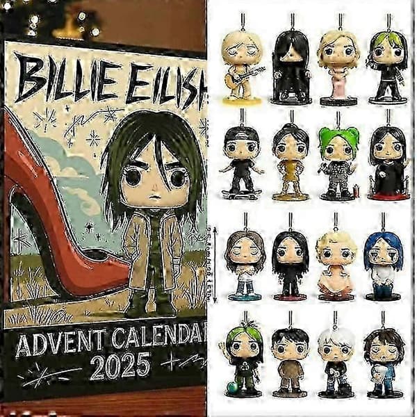 Billie Eilish Julekalender Blind Box Julegave[DB]