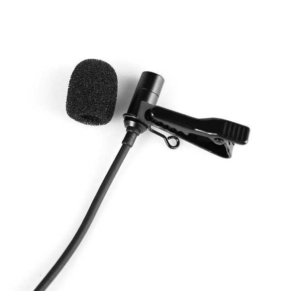 For X2 Lavalier Mikrofon Håndholdt sportskamera Tilbehør Hi-fi lydstøyreduksjon