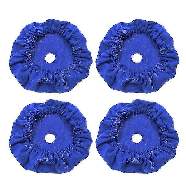 4 kpl Kokokasvo CPAP-maskin vuoraukset Uudelleenkäytettävät CPAP-maskin suojukset Pehmeät puuvillaiset suojukset [DB] Blue