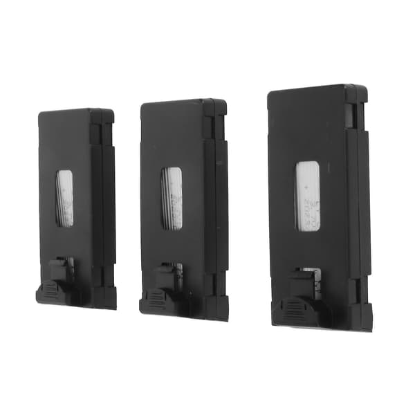 3 stk. Drone litiumbatteri 1800mah 3.7v Oppladbar Quadcopter Drone Batteri For E88 E88pro E100 E99 K3 K6 E89 P1 P4 P5 [DB]
