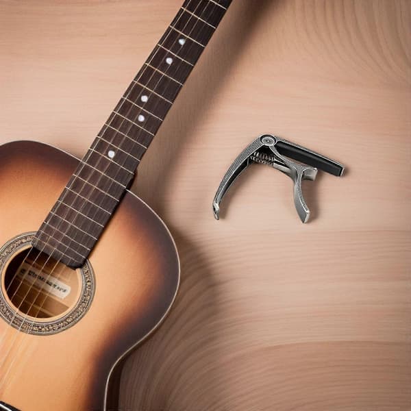 Bærbar Capo Metallgitar Modifisert Klemme for Gitar[DB]