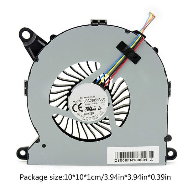 BSC0805HA-00 Børsteløs Notebook CPU Køleventilator Radiator til Intel NUC8I7BEH db