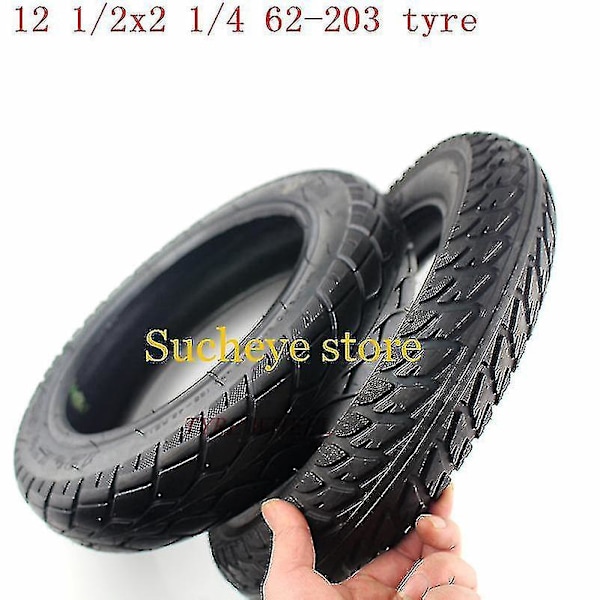12 1/2x2 1/4 Hjul Dæk 12 Tommer 12 1/2 X 2 1/4 62-203 Dæk Slange Passer Til Mange Benzin Elektriske Scootere Og E-cykel Foldbar Cykel {Db) tyre A