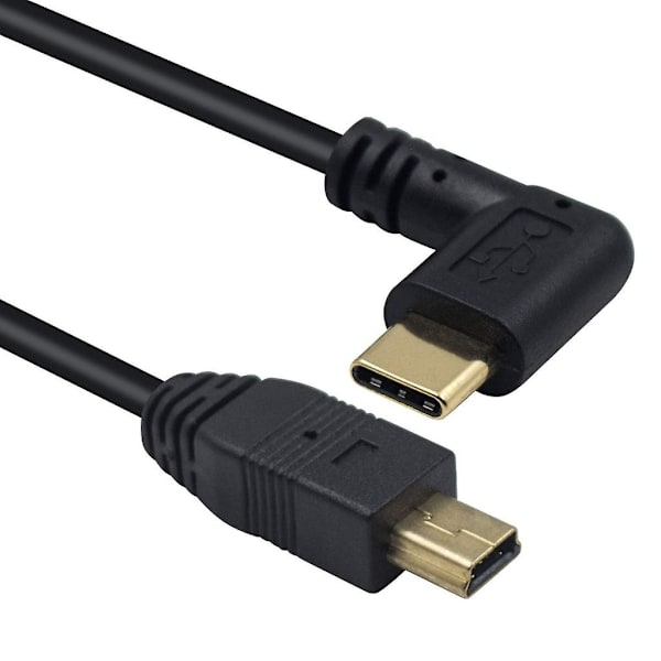 Mini-USB-C-kaapeli, vakaa datansiirto, nopea OTG-toiminto kameroille ja puhelimille, luotettava