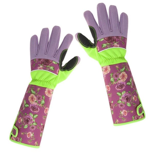 Havebrugshandsker til kvinder/mænd, Rosenbeskæring Tornsikre handsker med ekstra lang beskyttelse for punkteringsbestandige