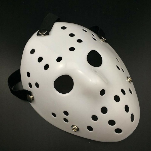 Halloween Skummelt Ansikt Skrekk Hodemasker Fest Cosplay Kostyme Hockey Fancy Dress Halloween Dekorasjon