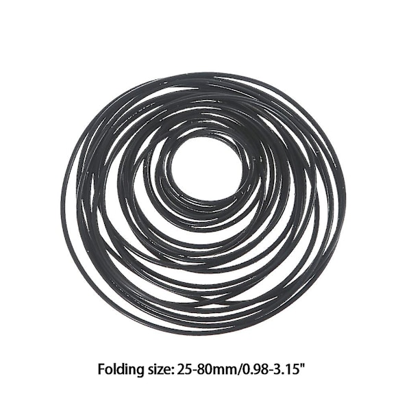 20 st/lot Rund gummiremdrivning för kassettbandspelare Reparation [db] 25 to 80mm