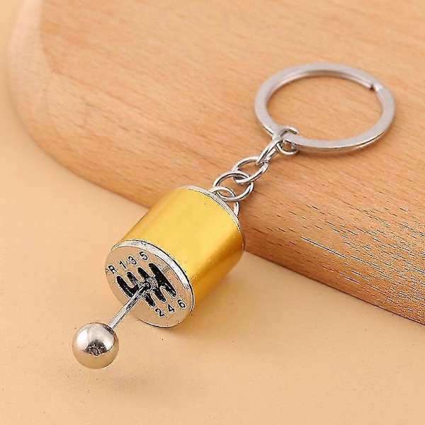 2 stk. Mini Bil Girspak Fingertupp Leke Simulering Automatisk Girkasse Leke Manuell Girskift Anti-stress Fidget Leke Passer For Gutt Db gold
