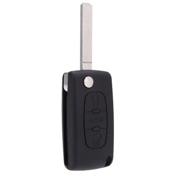 Flip Folding Remote Car Keyless Key Case Shell For 407 307 607 3 Buttons