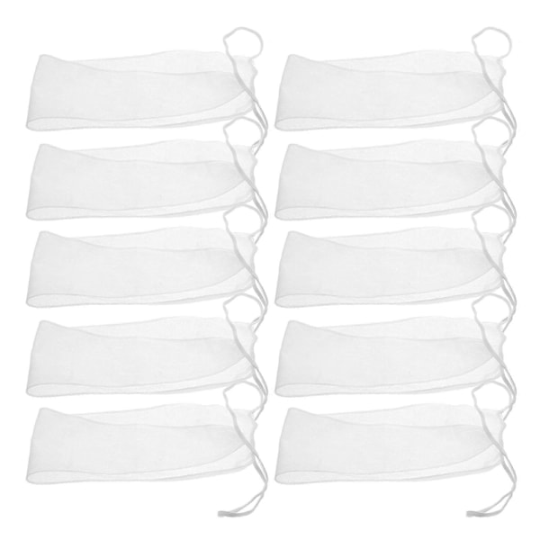 50 st Engångstrosor Portabla Trosor Dam Underkläder för Resor Spa [db] White 32x8cm