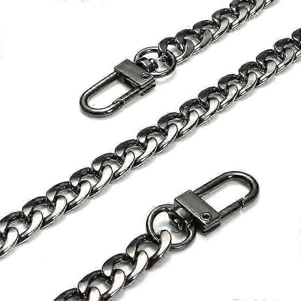 Guld Bælterem til Håndtasker, Reservedele & Dekorativt Hardware Tilbehør [DB] Black 100cm