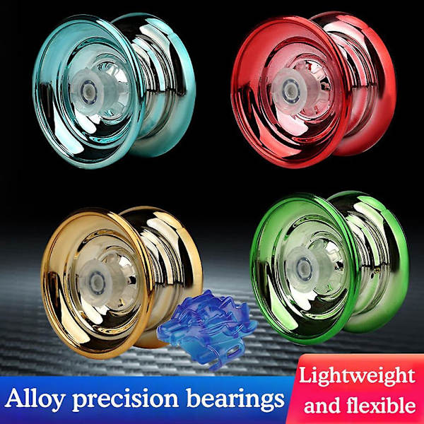 Professionell Yoyo-boll, magiskt leksak, magiskt metalltrick, hållbar metall Yoyo Return Db L Golden