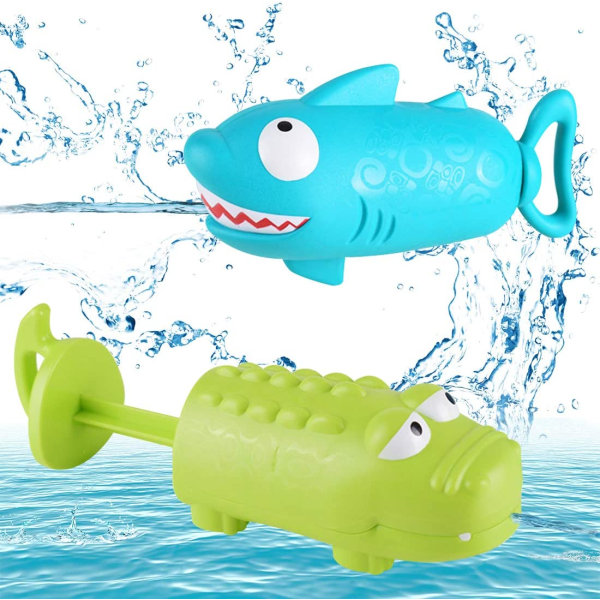 Barnas vannpistol spraypistol tegneserie krokodille mini vannpistol basseng strand vann krig leker sommer vann krig