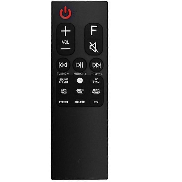 Ersättningsfjärrkontroll AKB75595312 för Soundbar SK1 SK10 SK10Y SK6 SK6Y SK8 SK8Y SK9 SK9Y [DB] Black