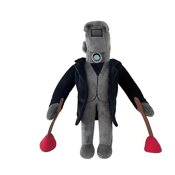 Speakerman Titans Tv Man Titans Cameraman Doll Plysjleke Titans Speaker Man Skibidi Toalett Kamera Mann Tv Kvinne Plysj Myk Leker [DB] A7 about 30cm