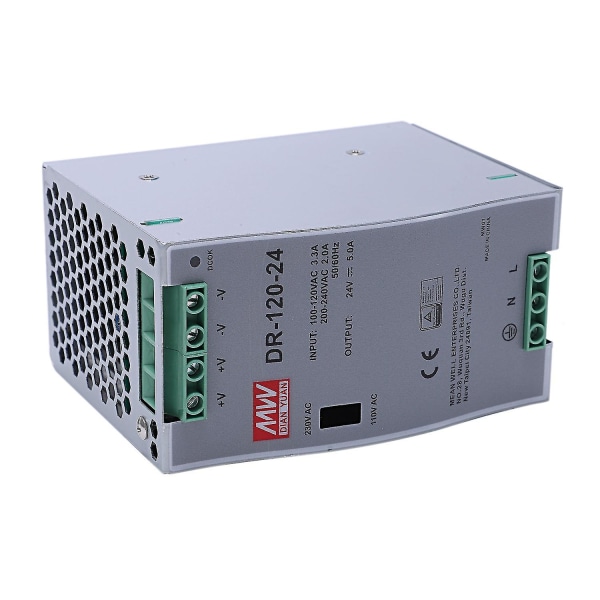 Dr-120-24 120w Industrial Grade Rail Switching Power Supply