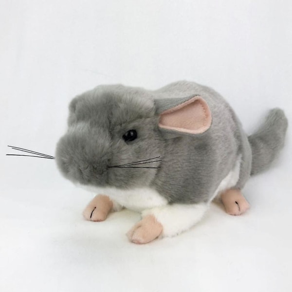 Sød Simulering Chinchilla Plys Legetøj Simulering Rotte Mus Bløde Udstoppede Dyr Dukker Børn Piger Gave DB