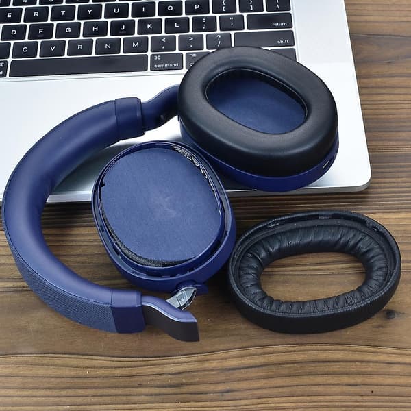 Reservede Ørepude til Elite 85H Headset Ørepudebetræk Headset Ærmer [DB] Black